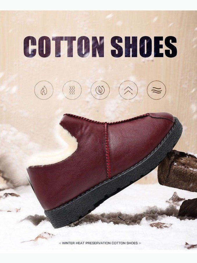 Women's Waterproof Fur-Lined Winter Booties - Courbe et Compagnie