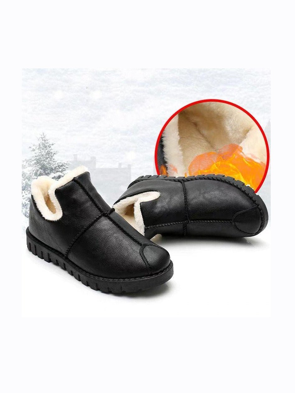 Women's Waterproof Fur-Lined Winter Booties - Courbe et Compagnie