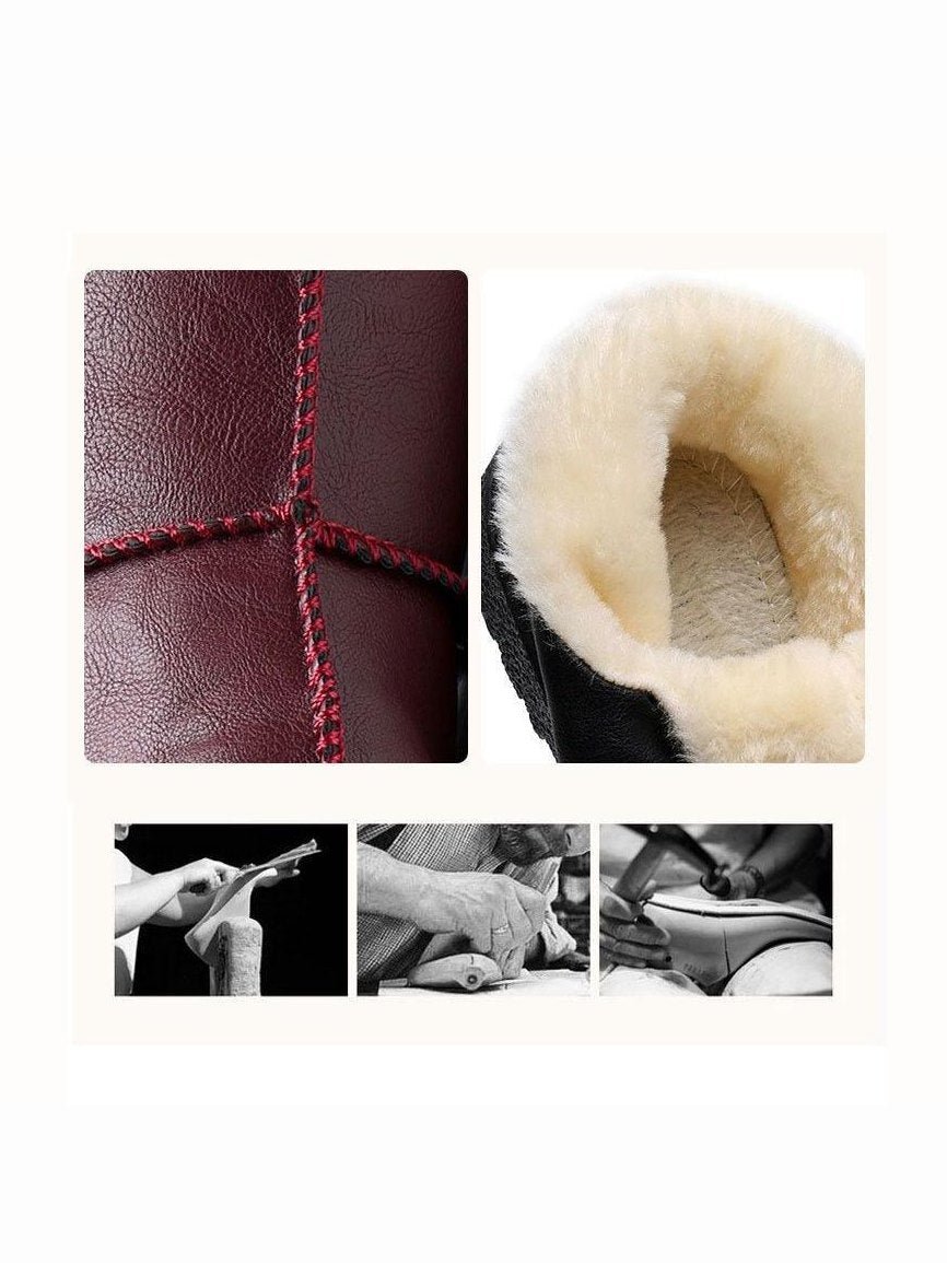 Women's Waterproof Fur-Lined Winter Booties - Courbe et Compagnie