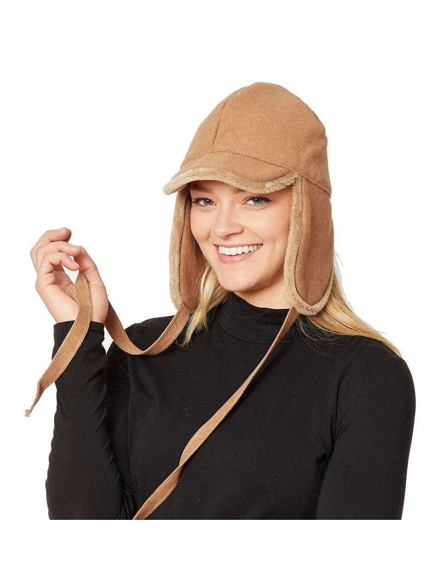 Wool Trapper Ribbon Closure Hat - Courbe et Compagnie