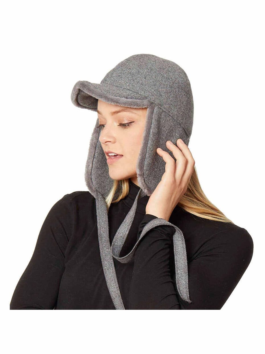 Wool Trapper Ribbon Closure Hat - Courbe et Compagnie