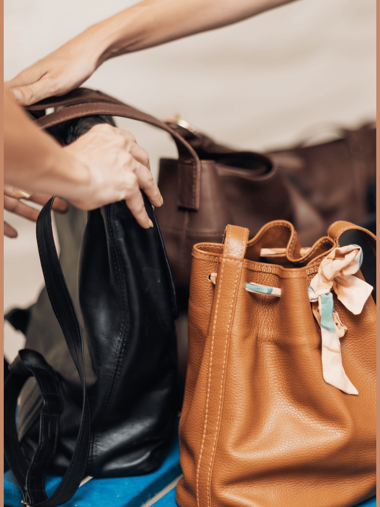Woven Backpack - Courbe et Compagnie