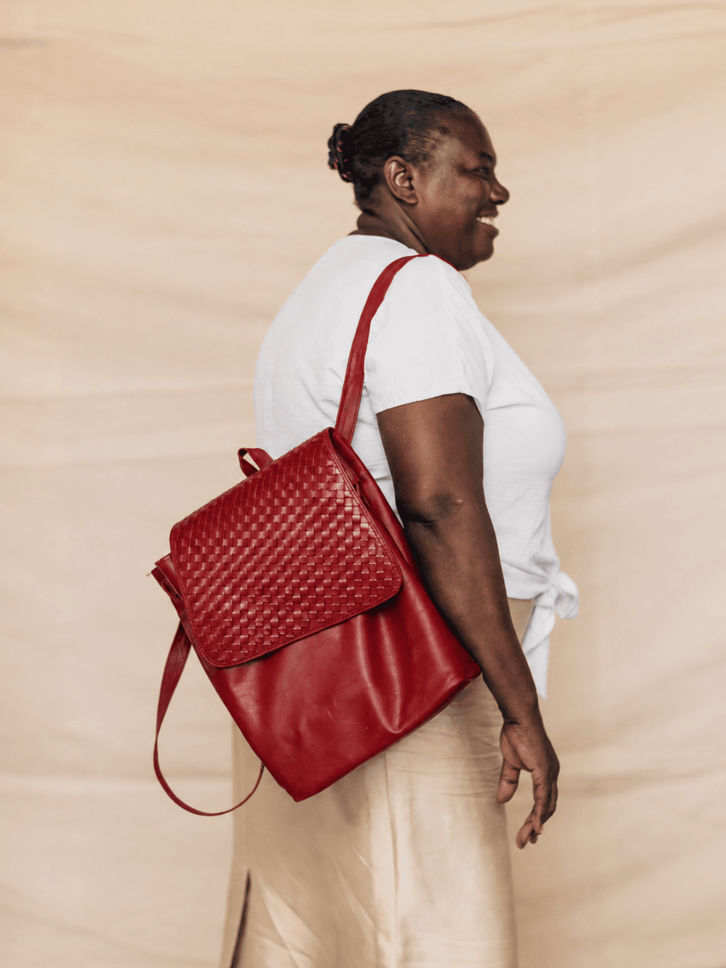 Woven Backpack - Courbe et Compagnie