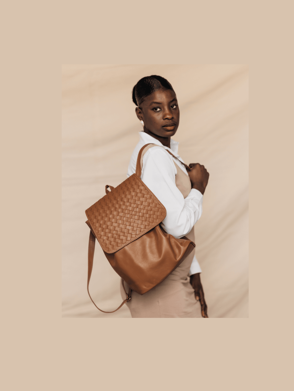Woven Backpack - Courbe et Compagnie